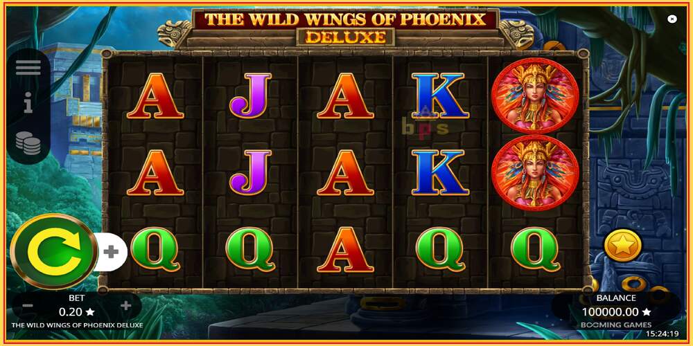 Игровой слот The Wild Wings of Phoenix Deluxe