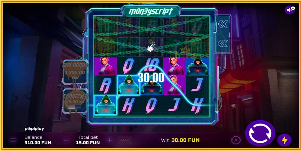 Игровой слот MoneyScript