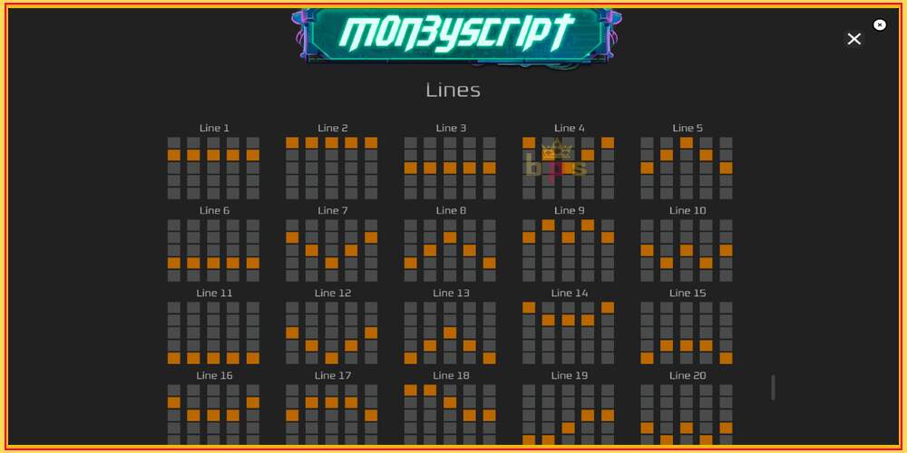 Игровой слот MoneyScript