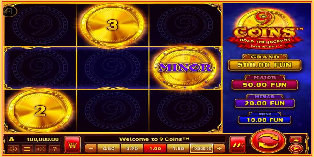 Igraći slot 9 Coins