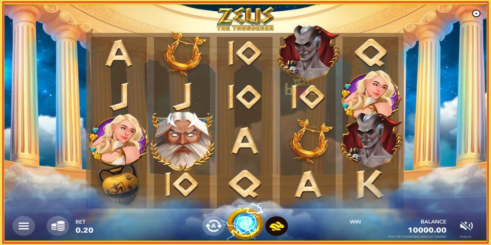 Игровой слот Zeus The Thunderer