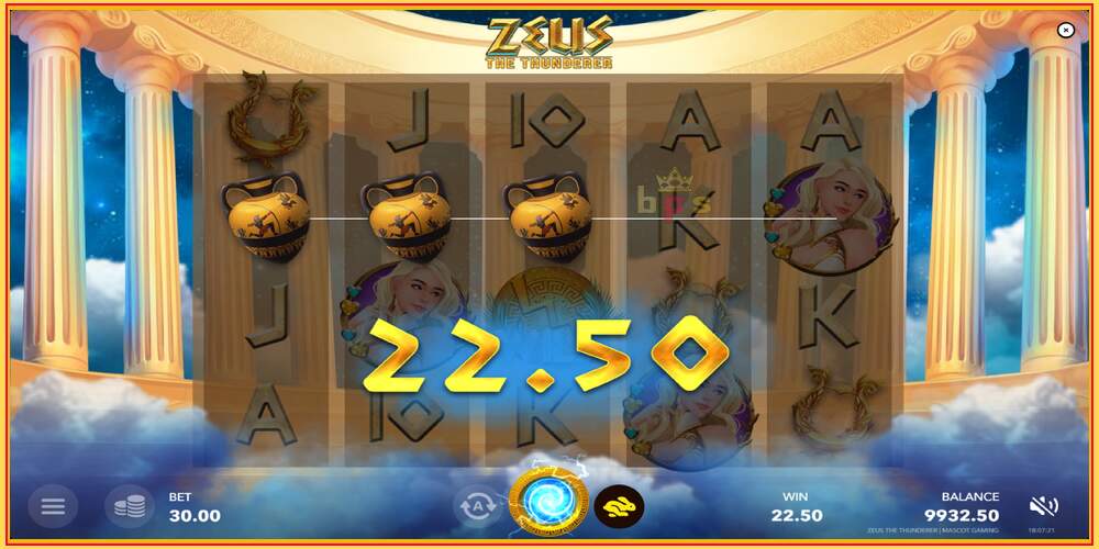 Игровой слот Zeus The Thunderer