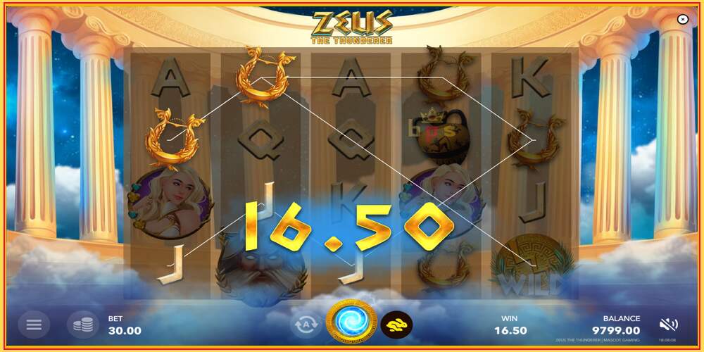 Игровой слот Zeus The Thunderer