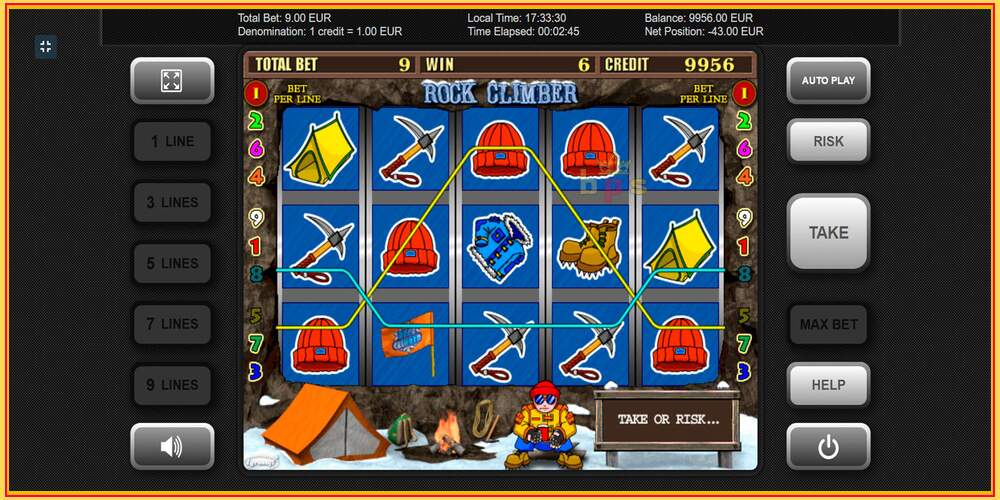 Spelslot Rock Climber