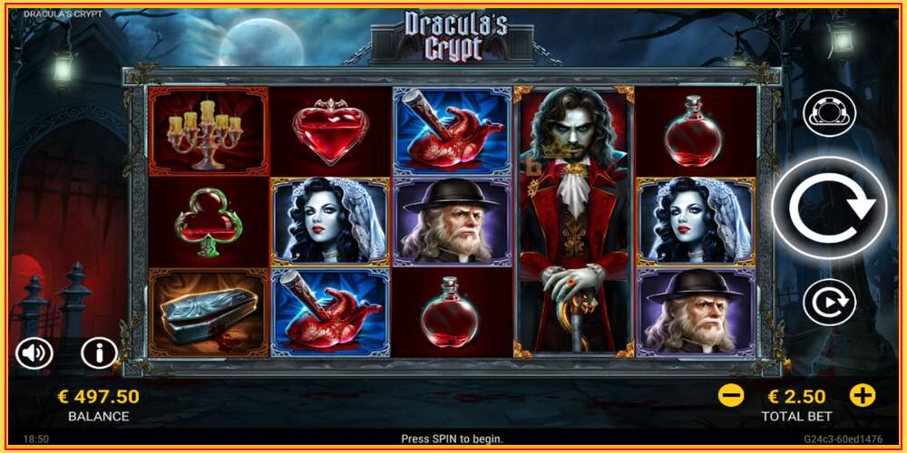 Игровой слот Draculas Crypt