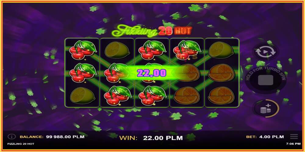 Spelslot Fizzling 20 Hot