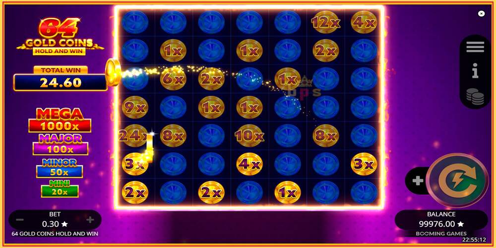 Игровой слот 64 Gold Coins Hold and Win