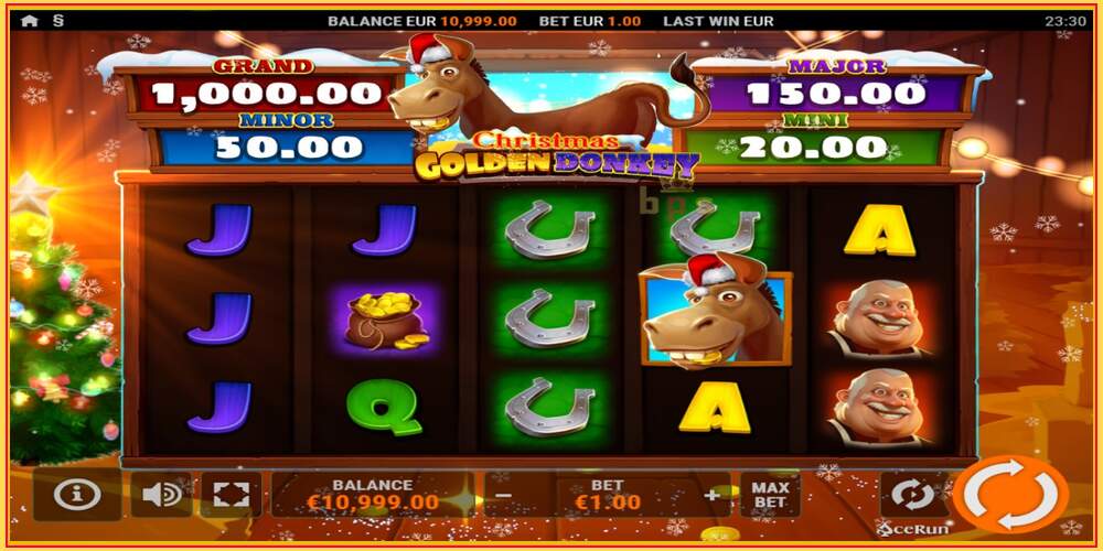 Игровой слот Golden Donkey Christmas