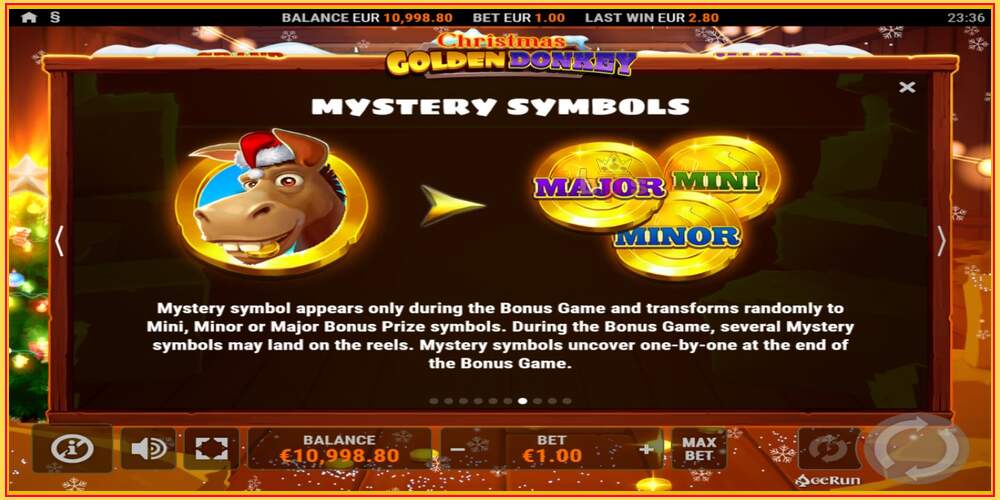 Игровой слот Golden Donkey Christmas