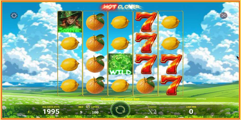 Игровой слот Hot Clover