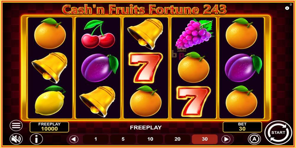 Pelipaikka Cashn Fruits Fortune 243