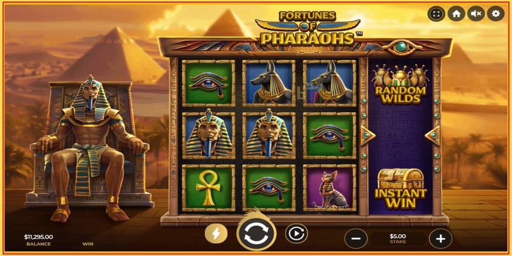 Pelipaikka Fortunes of Pharaohs