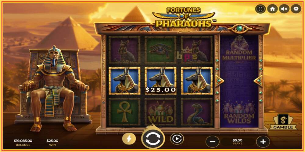 Pelipaikka Fortunes of Pharaohs