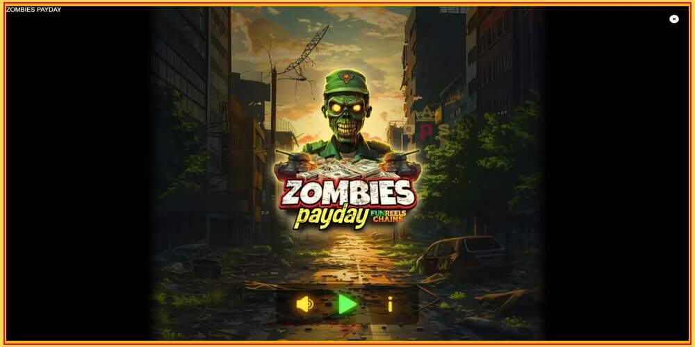 Игровой слот Zombies Payday