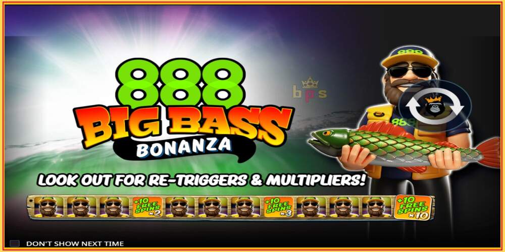 Игровой слот 888 Big Bass Bonanza