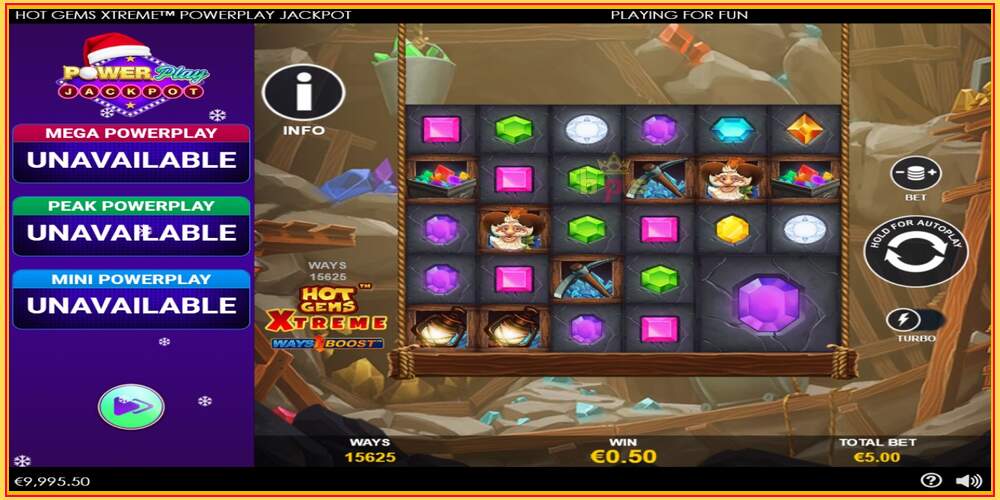 Slot permainan Hot Gems Xtreme PowerPlay Jackpot