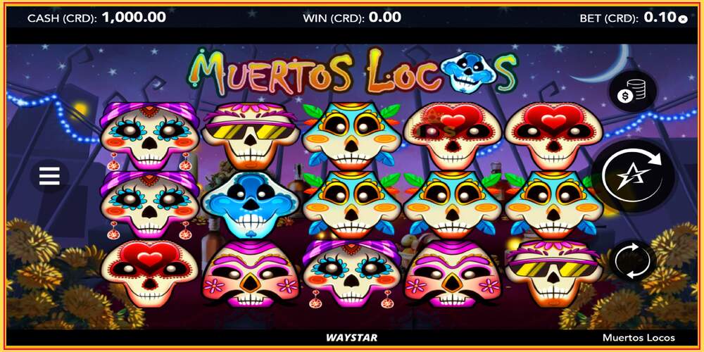 Игровой слот Muertos Locos