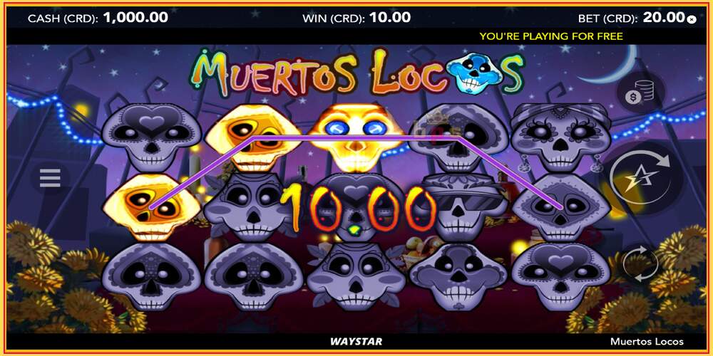 Игровой слот Muertos Locos