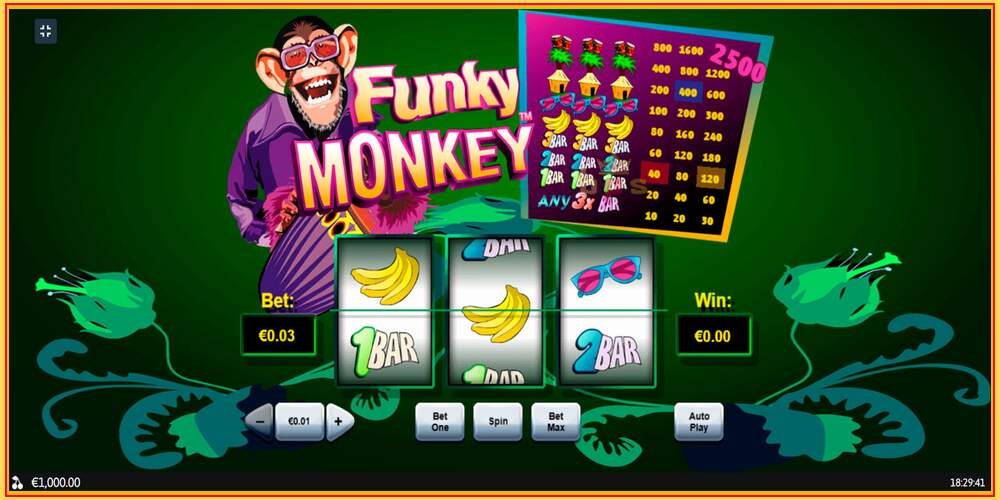 Игровой слот Funky Monkey