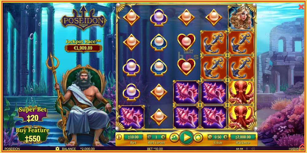 Игровой слот Poseidon