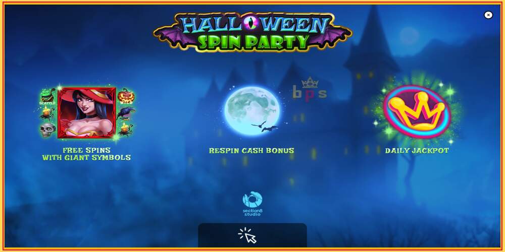 Slot de joc Halloween Spin Party