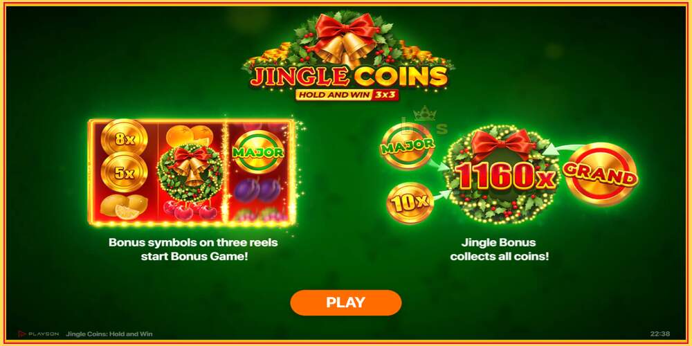 Игровой слот Jingle Coins