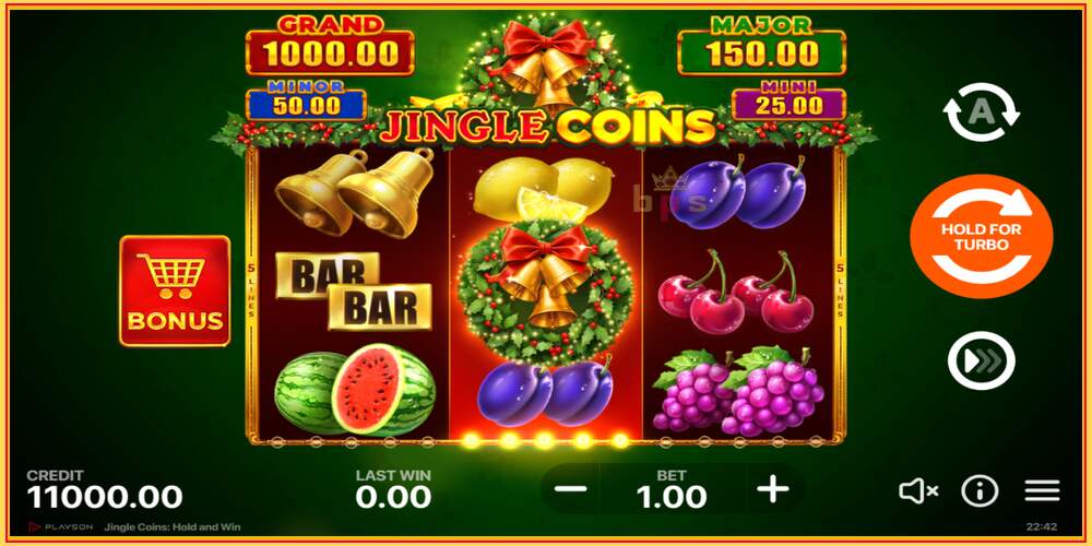 Игровой слот Jingle Coins