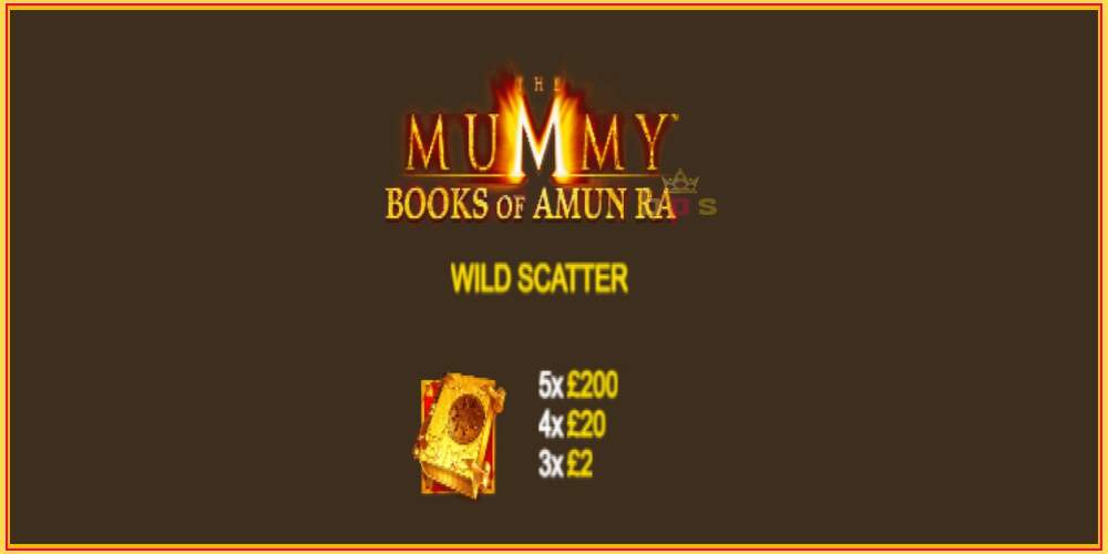 Pelipaikka The Mummy Books of Amun Ra