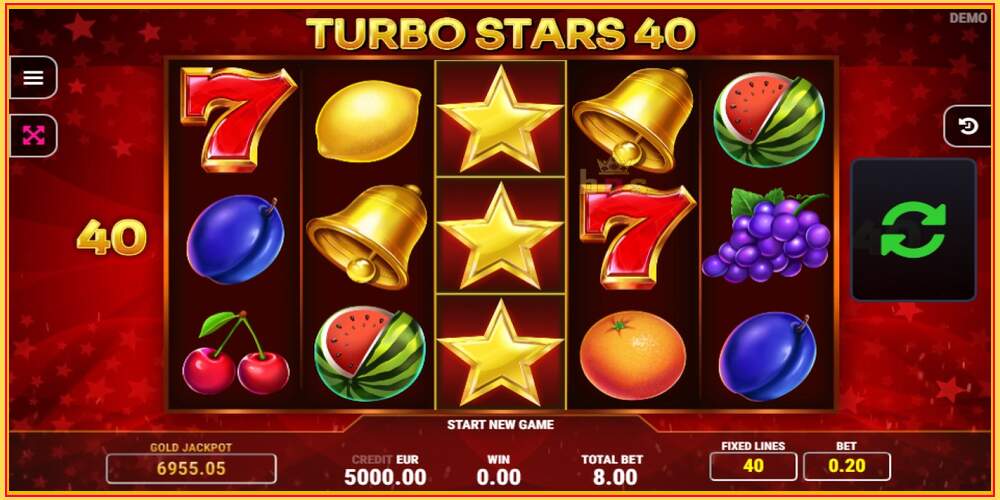 Игровой слот Turbo Stars 40