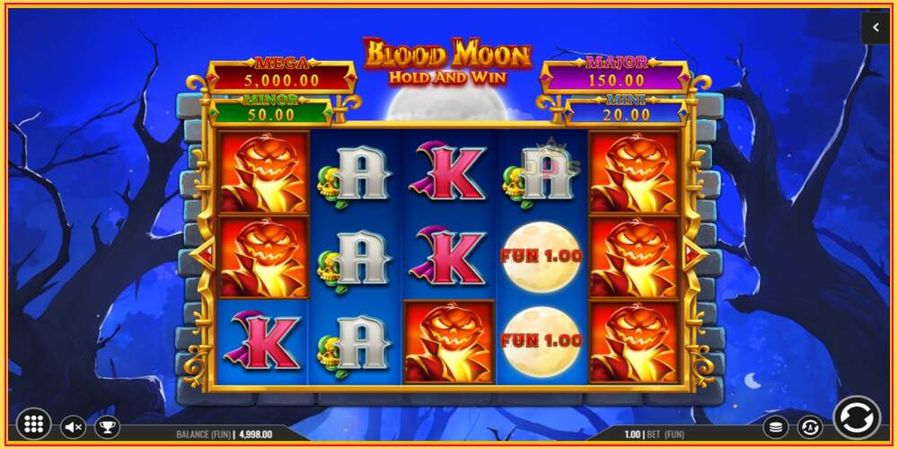 Игровой слот Blood Moon Hold and Win