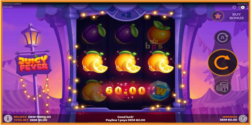 Spelslot Juicy Fever