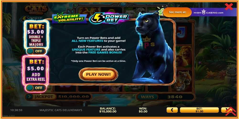 Spelslot Majestic Cats DeluxeWays