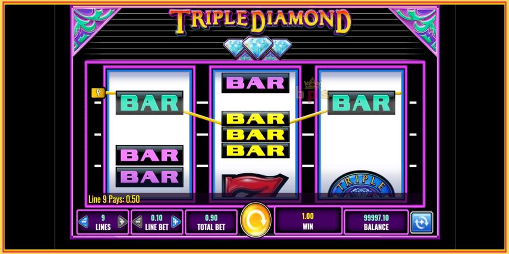 Υποδοχή παιχνιδιού Triple Diamond