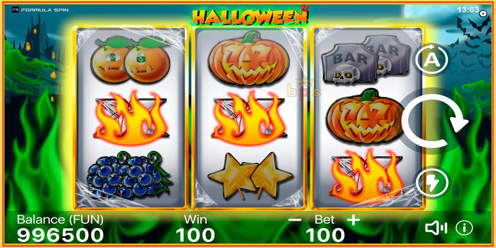 Игровой слот Halloween 27