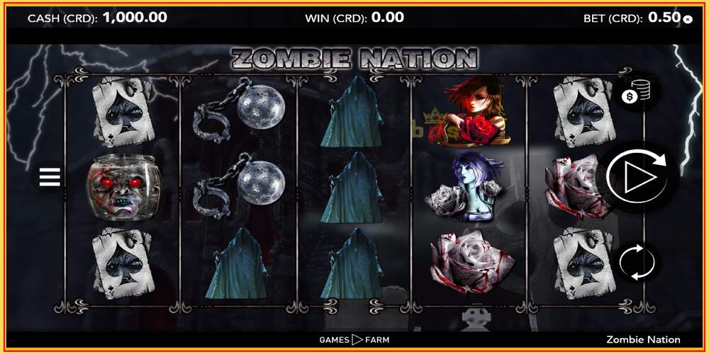 Игровой слот Zombie Nation