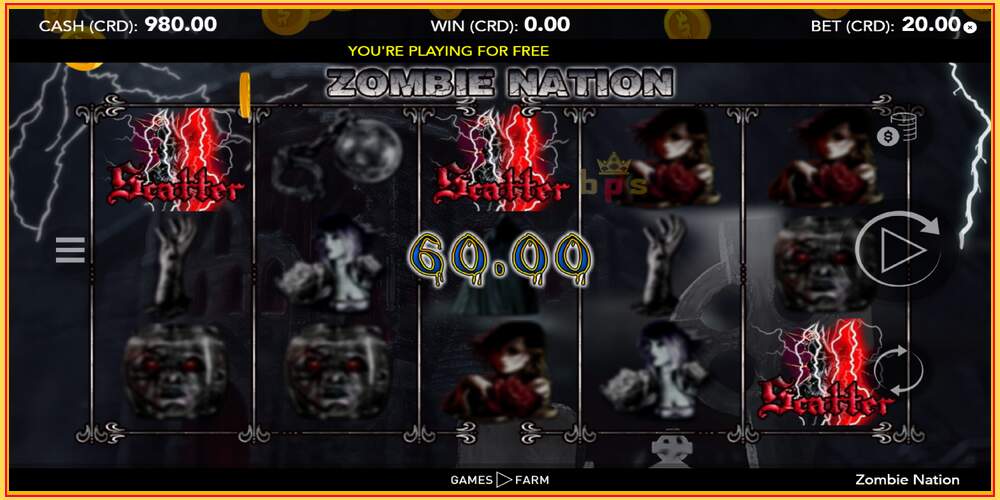 Игровой слот Zombie Nation