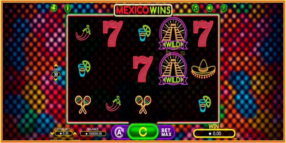 Игровой слот Mexico Wins