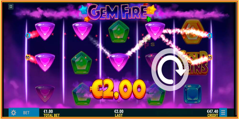 Игровой слот Gem Fire