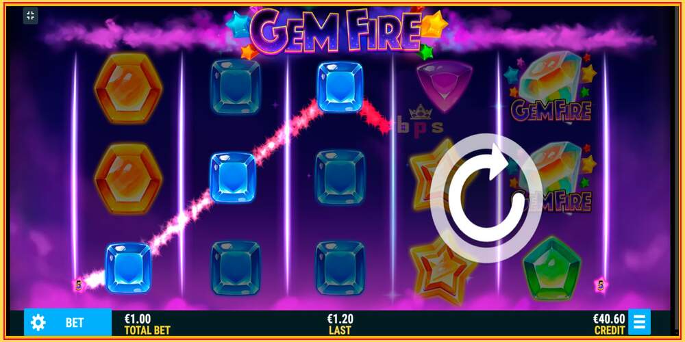 Игровой слот Gem Fire