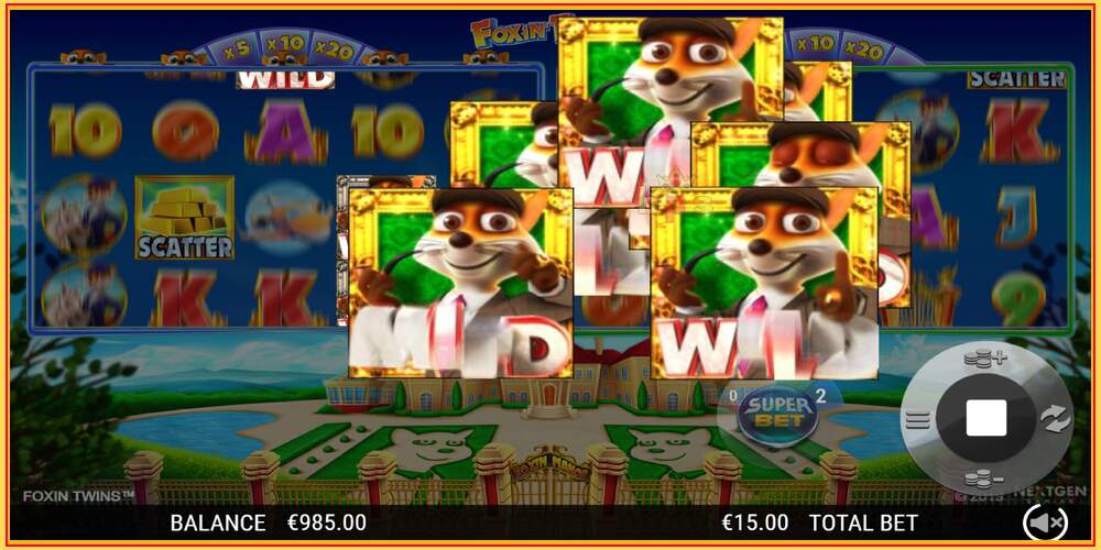 Spelslot Foxin Twins