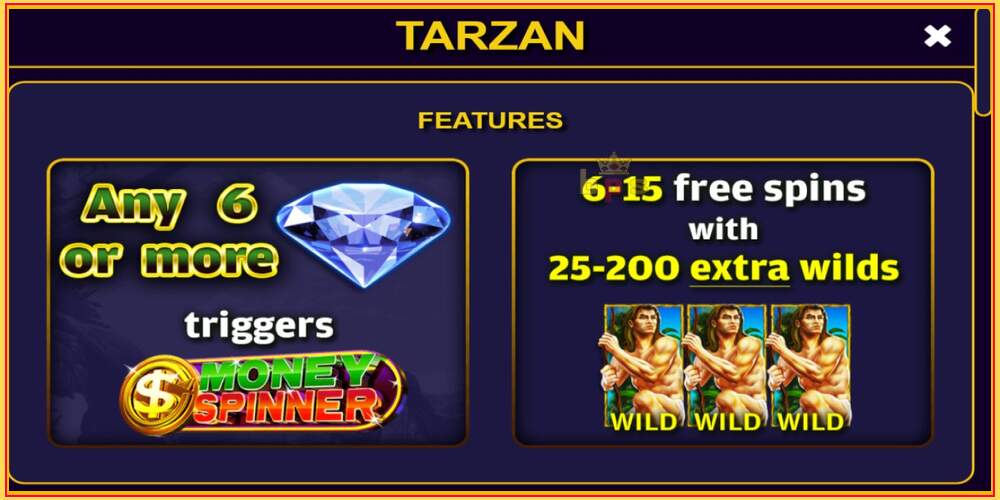 Слот за игра Tarzan