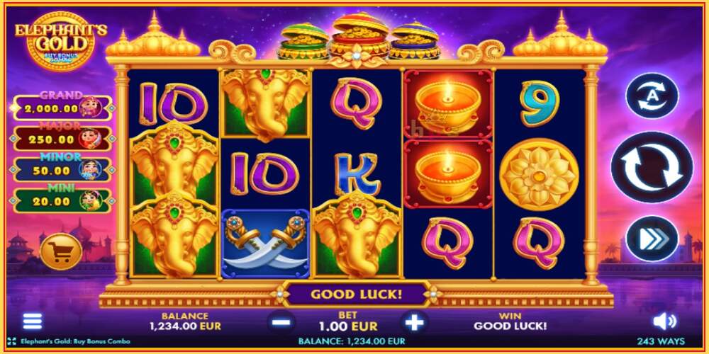 Spelslot Elephants Gold Buy Bonus Combo