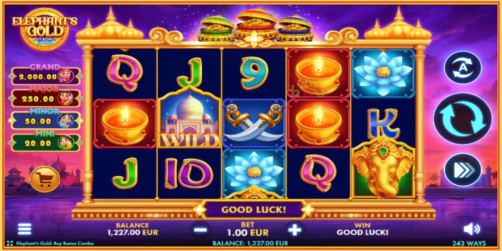 Spelslot Elephants Gold Buy Bonus Combo