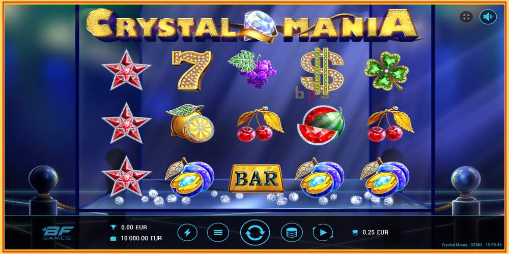 Игровой слот Crystal Mania