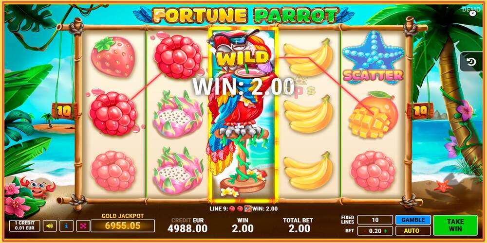 Игровой слот Fortune Parrot