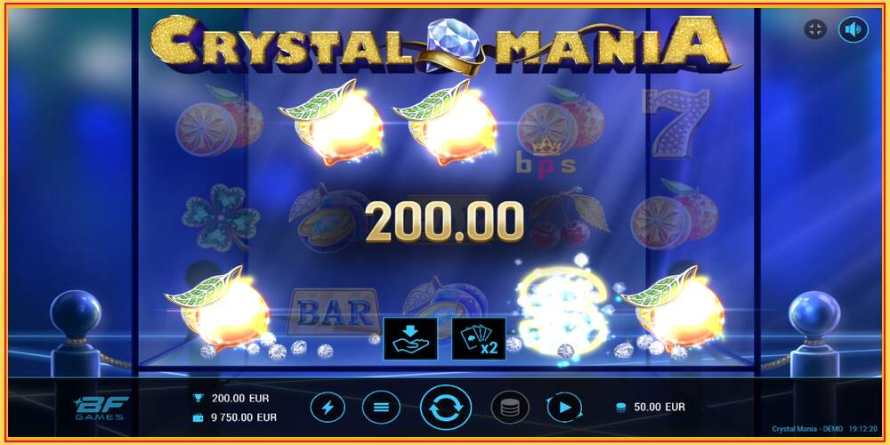 Игровой слот Crystal Mania