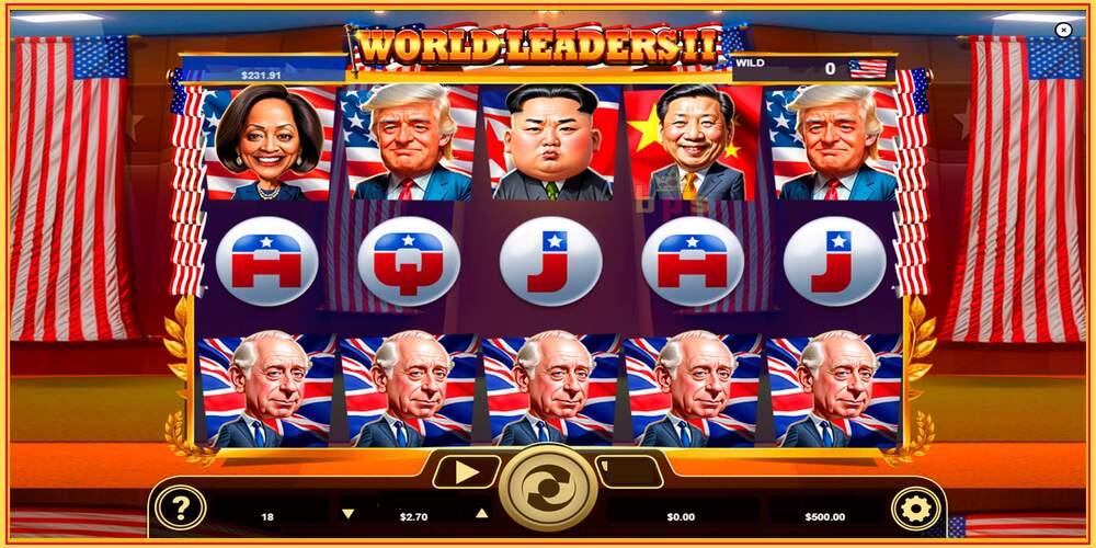 Slot de jogo World Leaders II