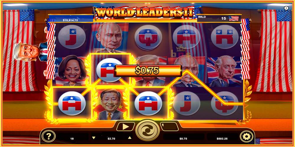 Slot de jogo World Leaders II