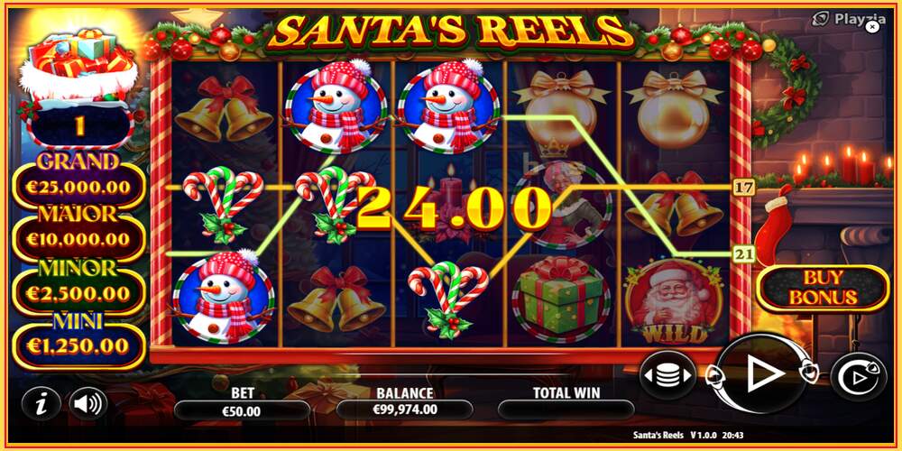 Игровой слот Santas Reels