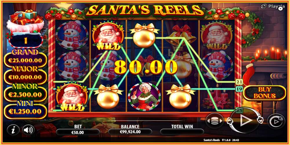 Игровой слот Santas Reels